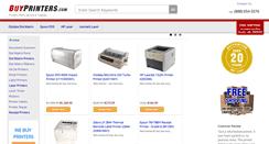 Desktop Screenshot of buyprinters.com